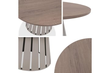 Berber Soffbord 75 cm - Svart/Vit - Möbler - Bord & matgrupp - Soffbord