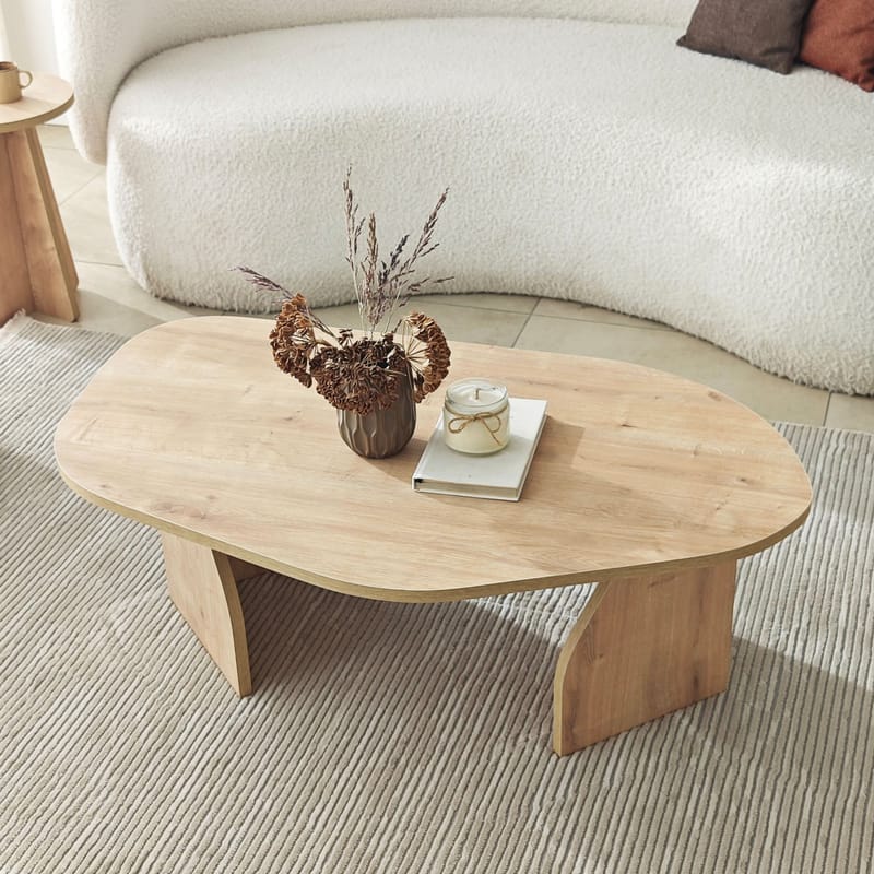 Berriaren Soffbord 100 cm - Sapphire oak - Möbler - Bord & matgrupp - Soffbord