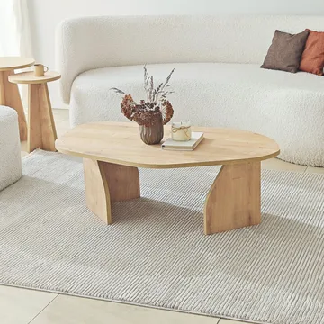 Berriaren Soffbord 100 cm - Sapphire oak - Möbler - Bord & matgrupp - Soffbord