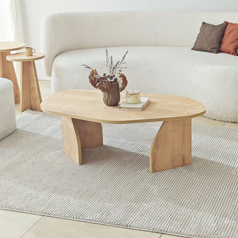 Berriaren Soffbord 100 cm - Sapphire oak - Möbler - Bord & matgrupp - Soffbord