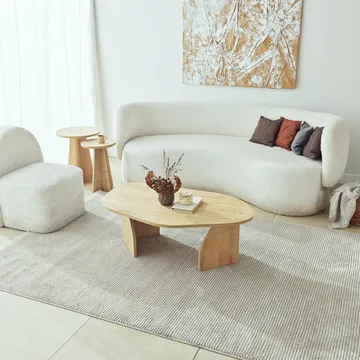 Berriaren Soffbord 100 cm - Sapphire oak - Möbler - Bord & matgrupp - Soffbord
