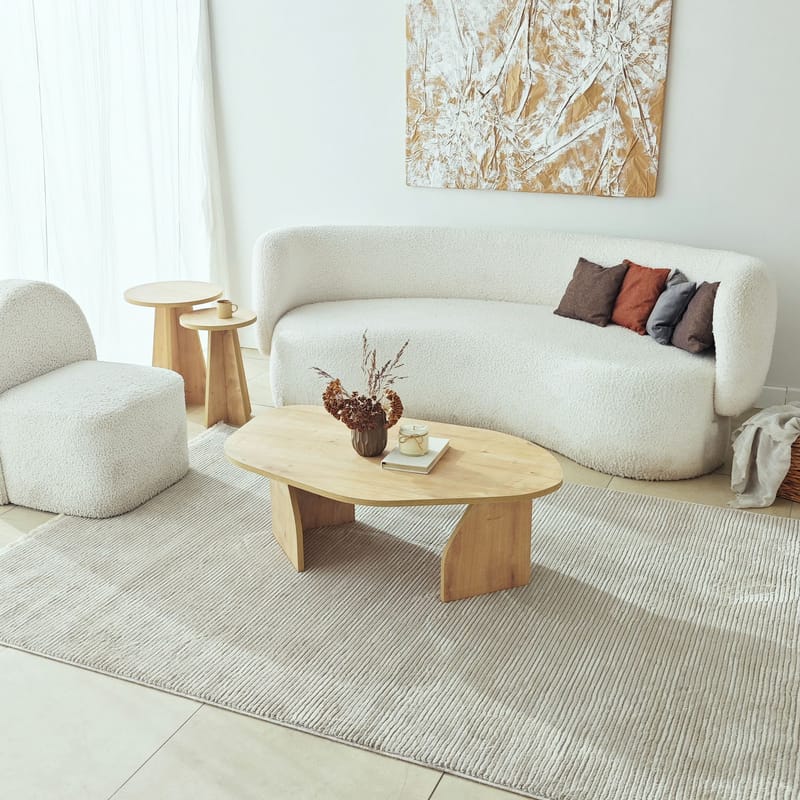 Berriaren Soffbord 100 cm - Sapphire oak - Möbler - Bord & matgrupp - Soffbord