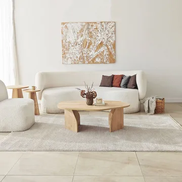 Berriaren Soffbord 100 cm - Sapphire oak - Möbler - Bord & matgrupp - Soffbord