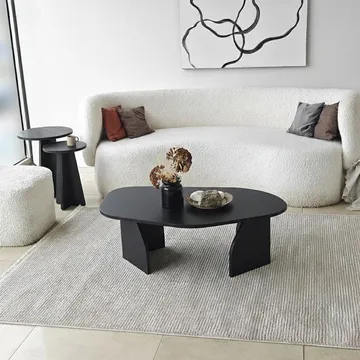 Berriaren Soffbord 100 cm - Svart - Möbler - Bord & matgrupp - Soffbord