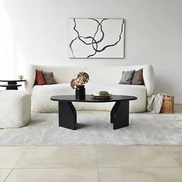 Berriaren Soffbord 100 cm - Svart - Möbler - Bord & matgrupp - Soffbord