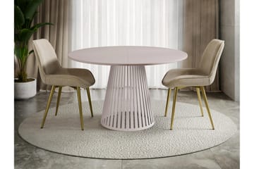 Beylen Matbord 120 cm Rund - Beige - Möbler - Bord & matgrupp - Matbord & köksbord