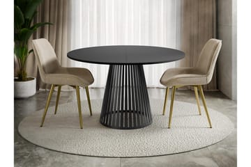 Beylen Matbord 120 cm Rund - Svart - Möbler - Bord & matgrupp - Matbord & köksbord