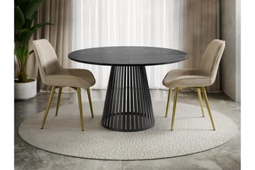 Beylen Matbord 120 cm Rund - Svart - Möbler - Bord & matgrupp - Matbord & köksbord