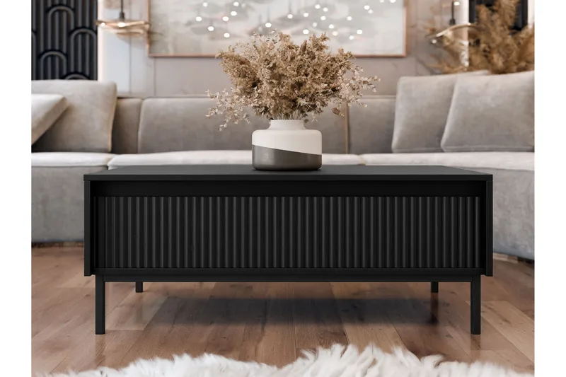 Bjurholm Soffbord 100 cm - Svart - Möbler - Bord & matgrupp - Soffbord