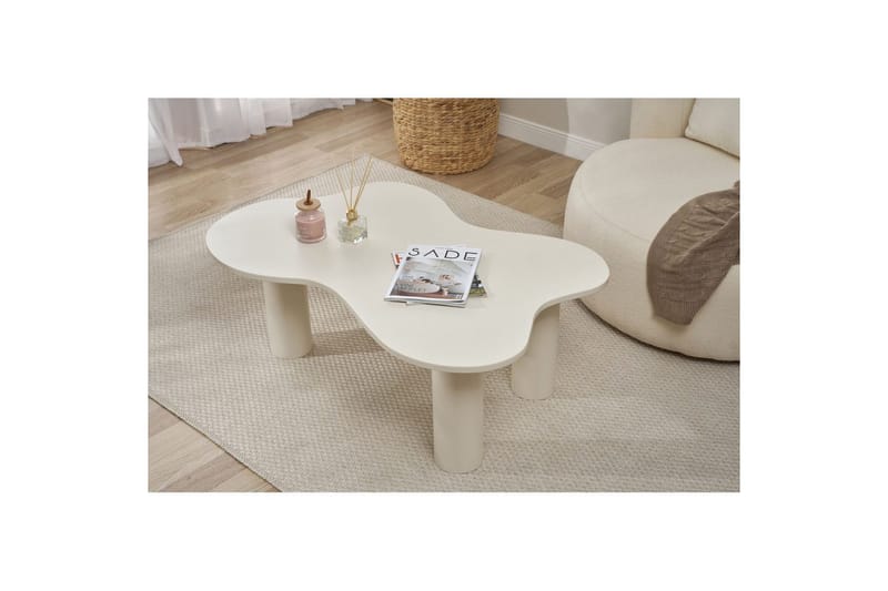 Bloomis Soffbord 110 cm - Cream - Möbler - Bord & matgrupp - Soffbord