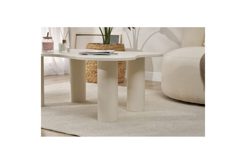 Bloomis Soffbord 110 cm - Cream - Möbler - Bord & matgrupp - Soffbord