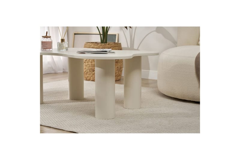 Bloomis Soffbord 110 cm - Cream - Möbler - Bord & matgrupp - Soffbord