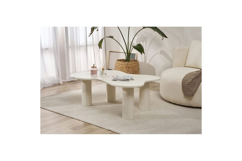 Bloomis Soffbord 110 cm - Cream - Möbler - Bord & matgrupp - Soffbord