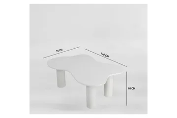 Bloomis Soffbord 110 cm - Vit - Möbler - Bord & matgrupp - Soffbord