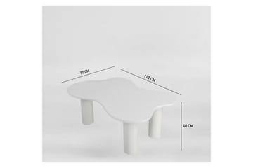 Bloomis Soffbord 110 cm - Vit - Möbler - Bord & matgrupp - Soffbord