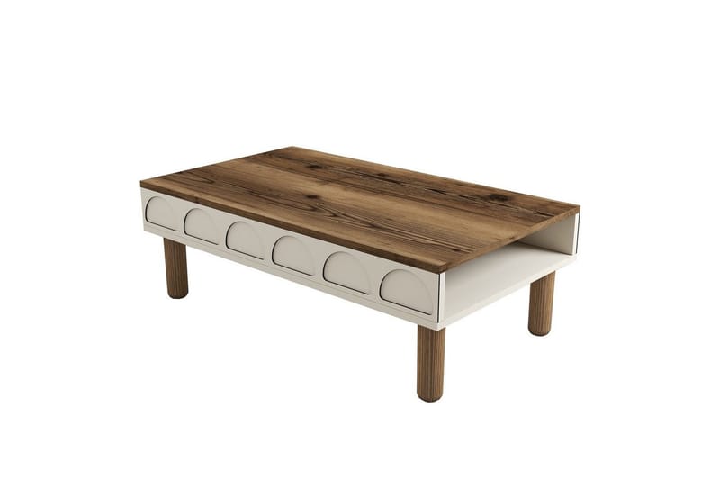 Bohem Soffbord 180 cm - Cremevit - Möbler - Bord & matgrupp - Soffbord