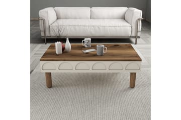 Bohem Soffbord 180 cm - Cremevit - Möbler - Bord & matgrupp - Soffbord