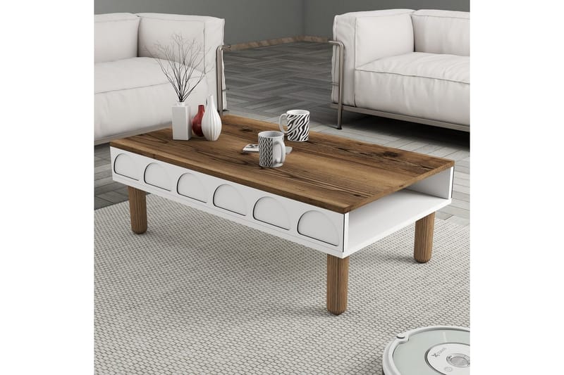 Bohem Soffbord 180 cm - Vit - Möbler - Bord & matgrupp - Soffbord