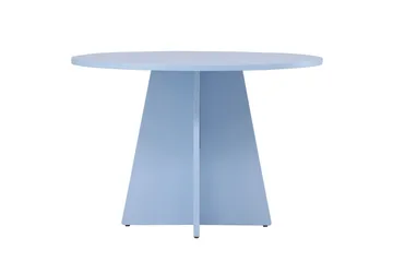 Bootcut Matbord 110 cm Rund - Blå - Möbler - Bord & matgrupp - Matbord & köksbord