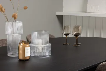 Bootcut Matgrupp 230 cm Oval med 6 Modesto stolar - Svart - Möbler - Bord & matgrupp - Matgrupp