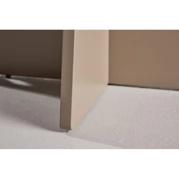 Bootcut Runt Matbord 110 cm i Sten med Marmorutseende - Beige - Möbler - Bord & matgrupp - Marmorbord