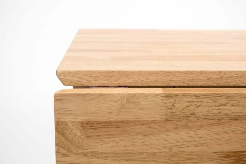 Bord Vries Förlängningsbart 62 cm - Vit|Trä - Matbord & köksbord