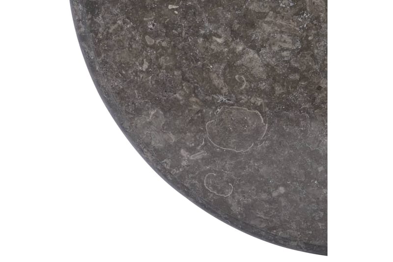 Bordsskiva svart Ã˜60x2,5 cm marmor - Svart - Illäggsskiva - Bordsskiva