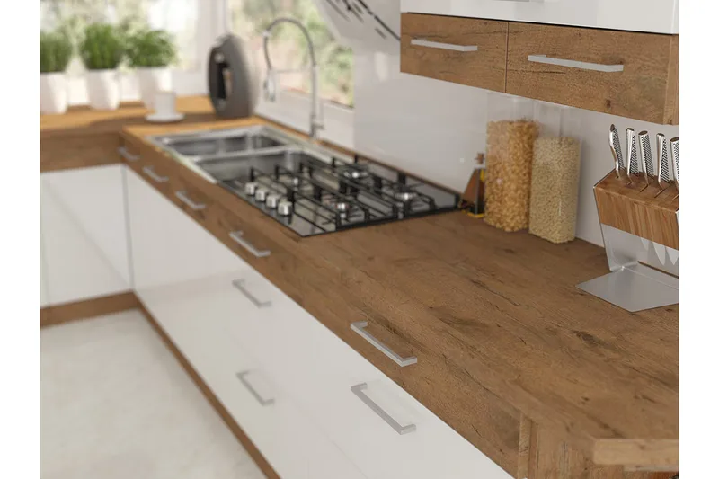 Tamaki Bordsskiva 180x60 cm Rektangulär - Brun - Möbler - Bord & matgrupp - Bordstillbehör - Illäggsskiva