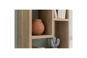 Vägghylla Wohnling melaminbelagd MDF, förvaringshylla, modern stil Sonoma - Sonoma - Förvaring - Hylla - Bokhylla