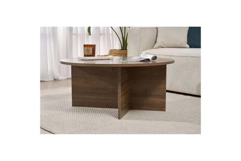 Boro Soffbord 90 cm - Brun - Möbler - Bord & matgrupp - Soffbord