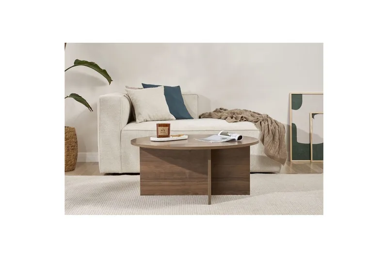 Boro Soffbord 90 cm - Brun - Möbler - Bord & matgrupp - Soffbord