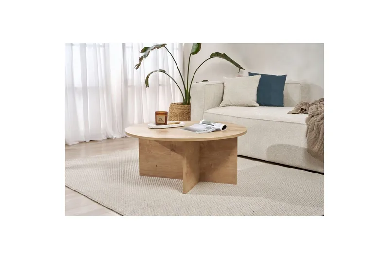 Boro Soffbord 90 cm - Natur - Möbler - Bord & matgrupp - Soffbord