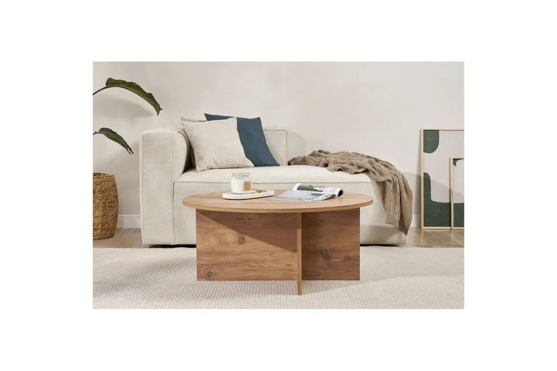 Boro Soffbord 90 cm - Natur - Möbler - Bord & matgrupp - Soffbord