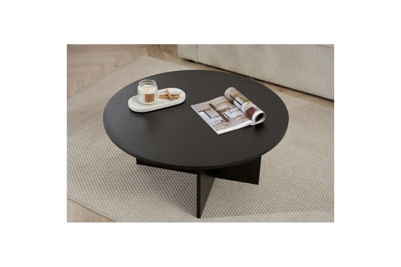 Boro Soffbord 90 cm - Svart - Möbler - Bord & matgrupp - Soffbord