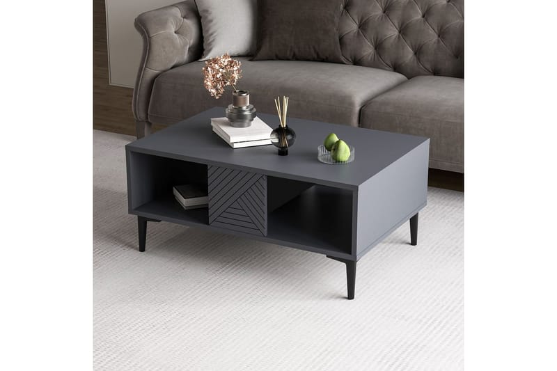 Botswana Soffbord 90 cm - Antracit - Möbler - Bord & matgrupp - Soffbord
