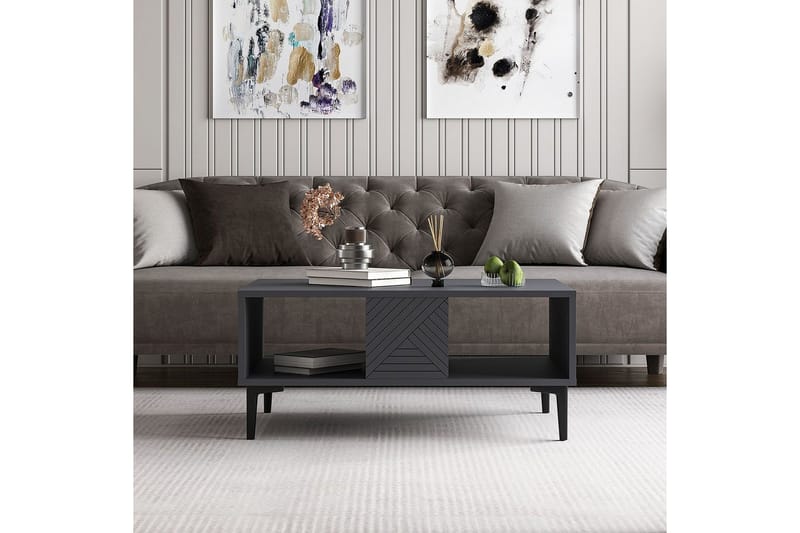 Botswana Soffbord 90 cm - Antracit - Möbler - Bord & matgrupp - Soffbord