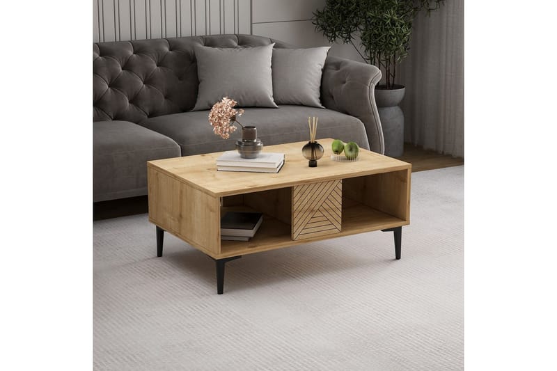 Botswana Soffbord 90 cm - Ek - Möbler - Bord & matgrupp - Soffbord