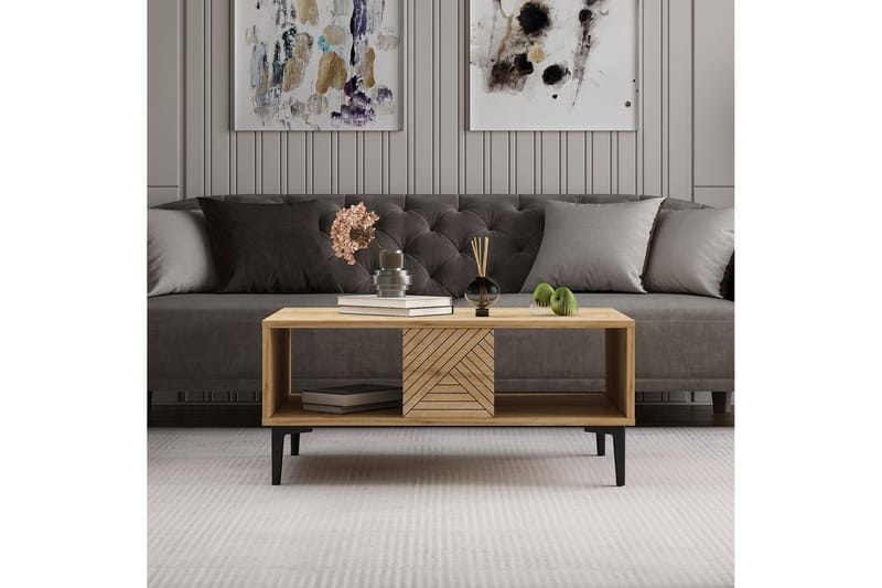 Botswana Soffbord 90 cm - Ek - Möbler - Bord & matgrupp - Soffbord