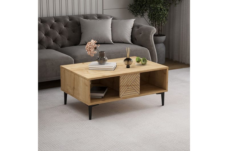 Botswana Soffbord 90 cm - Ek - Möbler - Bord & matgrupp - Soffbord