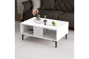 Botswana Soffbord 90 cm - Vit - Möbler - Bord & matgrupp - Soffbord