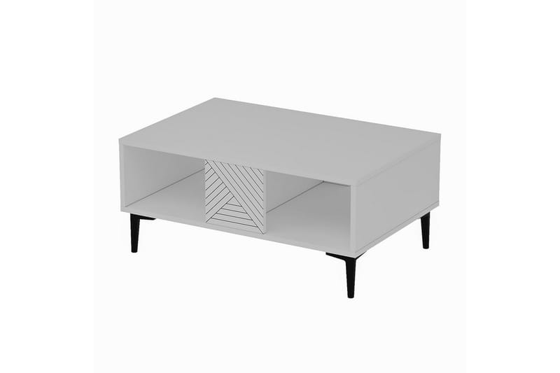 Botswana Soffbord 90 cm - Vit - Möbler - Bord & matgrupp - Soffbord