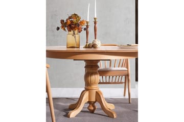 Braneles Matbord 118 cm Rund - Natur - Möbler - Bord & matgrupp - Matbord & köksbord