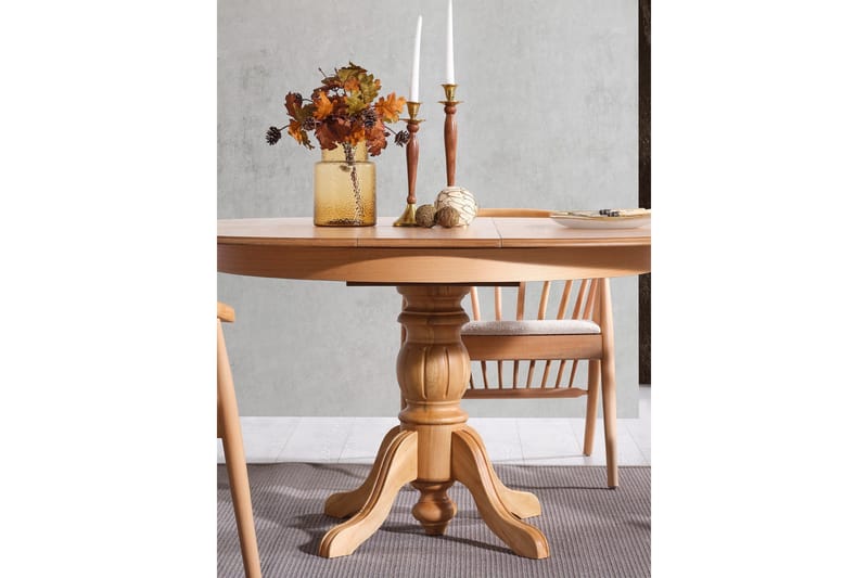 Braneles Matbord 118 cm Rund - Natur - Möbler - Bord & matgrupp - Matbord & köksbord