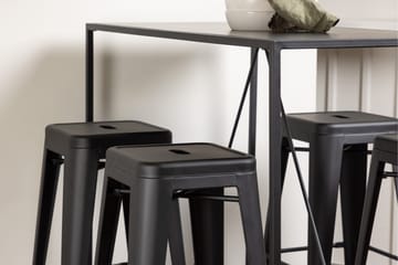 Brea Matgrupp 120 cm Rektangulär med 4 Tempe stolar - Svart - Möbler - Bord & matgrupp - Matgrupp