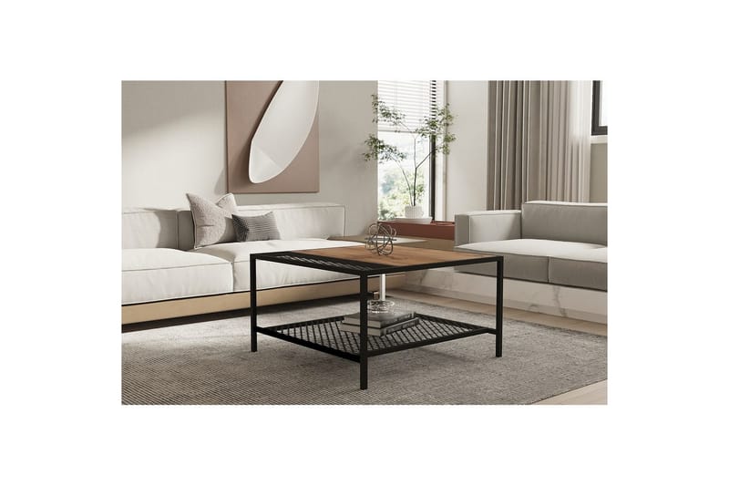 Brightmere Soffbord 80 cm - Brun/Svart - Möbler - Bord & matgrupp - Soffbord