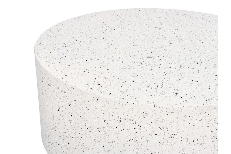 Bruder Soffbord 90 cm Rund Rund - Vit - Möbler - Bord & matgrupp - Soffbord