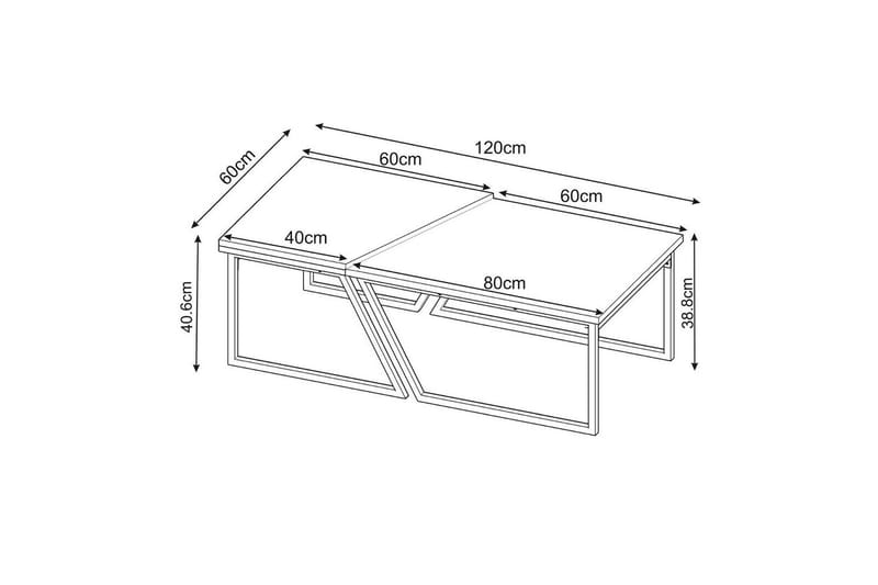 Bulskoll Soffbord 120 cm - Natur - Möbler - Bord & matgrupp - Soffbord