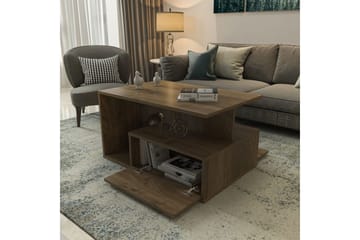 Bulvari Soffbord 90 cm - Valnöt - Möbler - Bord & matgrupp - Soffbord