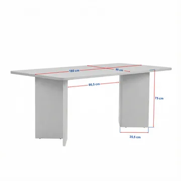 Cadron Matbord 180 cm Rektangulär - Honungsek - Möbler - Bord & matgrupp - Matbord & köksbord