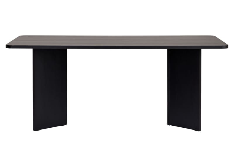 Cadron Matbord 180 cm Rektangulär - Trä Svart - Möbler - Bord & matgrupp - Matbord & köksbord